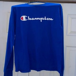 Small Champion Long Sleeve T-Shirt
